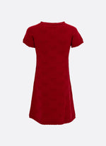 Vestido Tricot Sem Costura Laços Linx