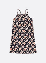 Vestido Light Estampa Poá Tule Babados