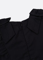 Vestido Festa Saia Tule Maxi Laço