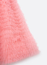 Vestido Festa Saia Tule Maxi Laço