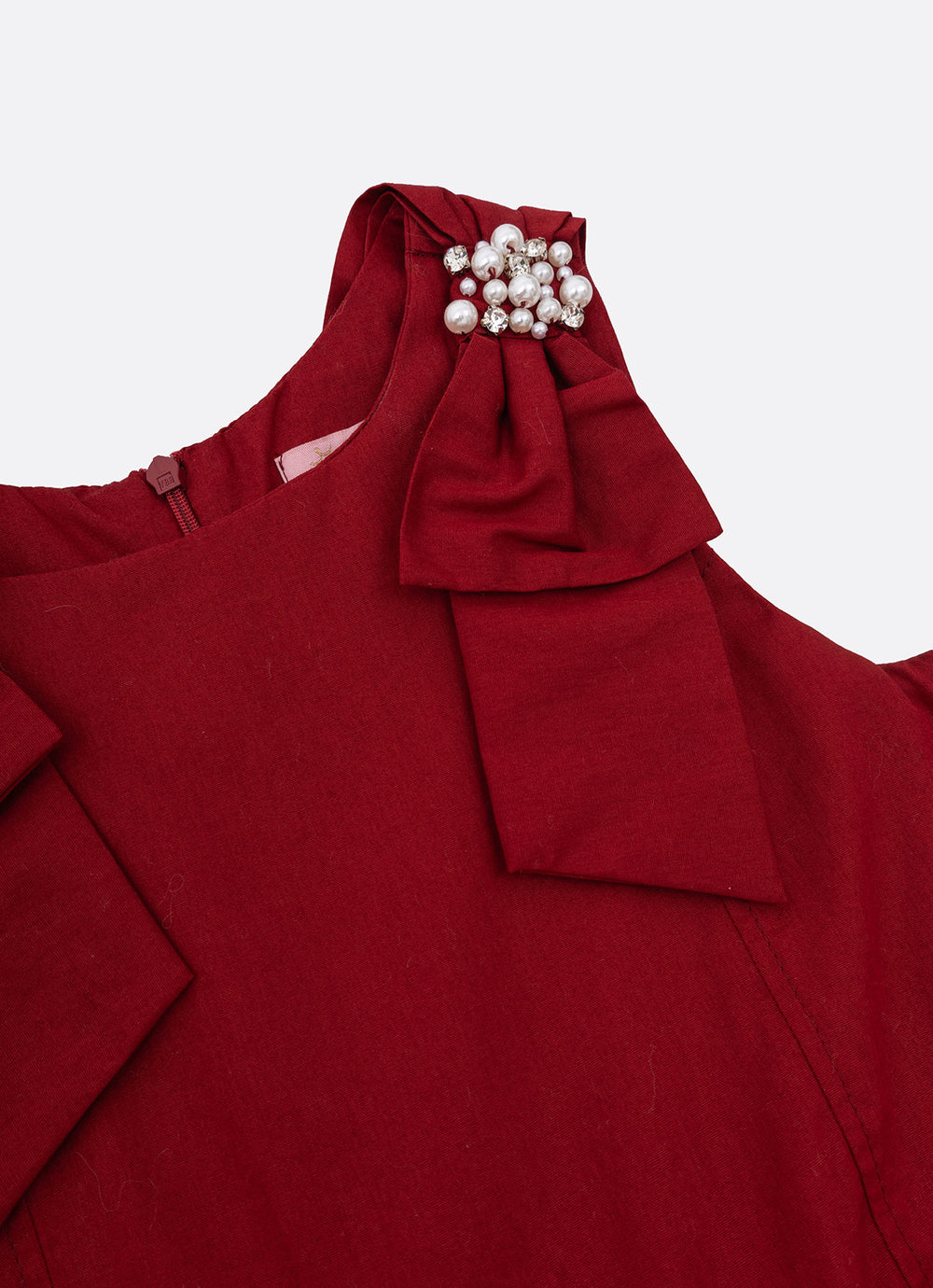 Vestido Festa Saia Tule Maxi Laço