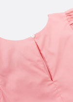 Vestido Festa Tricoline Saia Tule Fru Fru