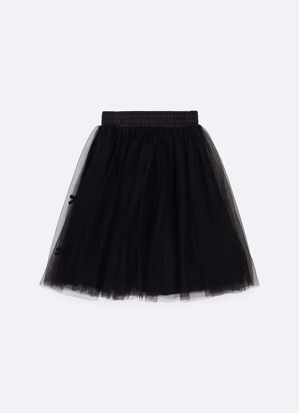 Saia Short Tule Laçinhos Veludo