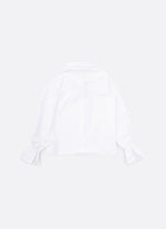 Camisa Tricoline Laços Bordados Veludo