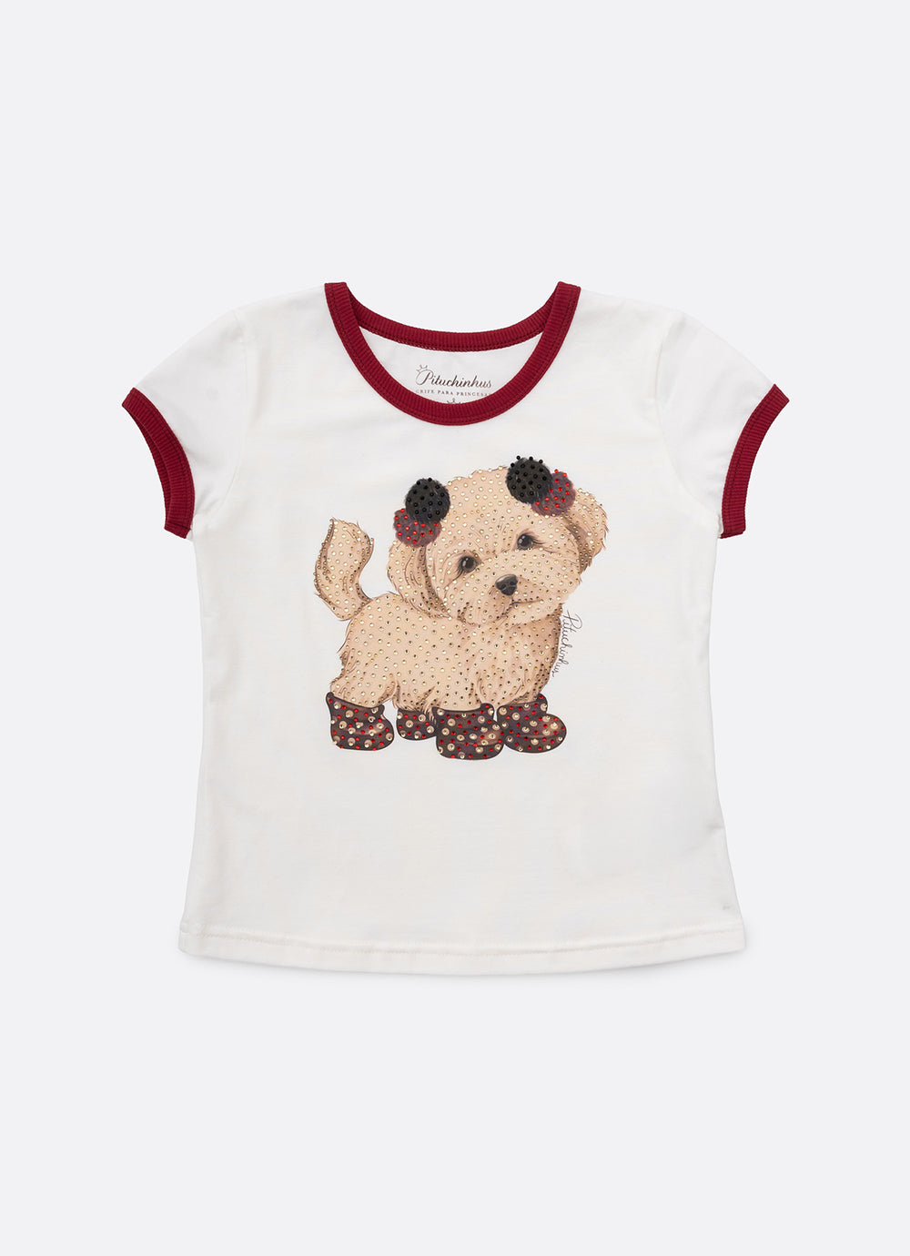 Blusa Cotton Cachorro Cristal Debrum