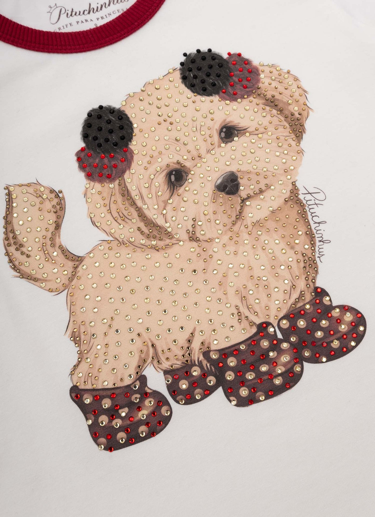 Blusa Cotton Cachorro Cristal Debrum