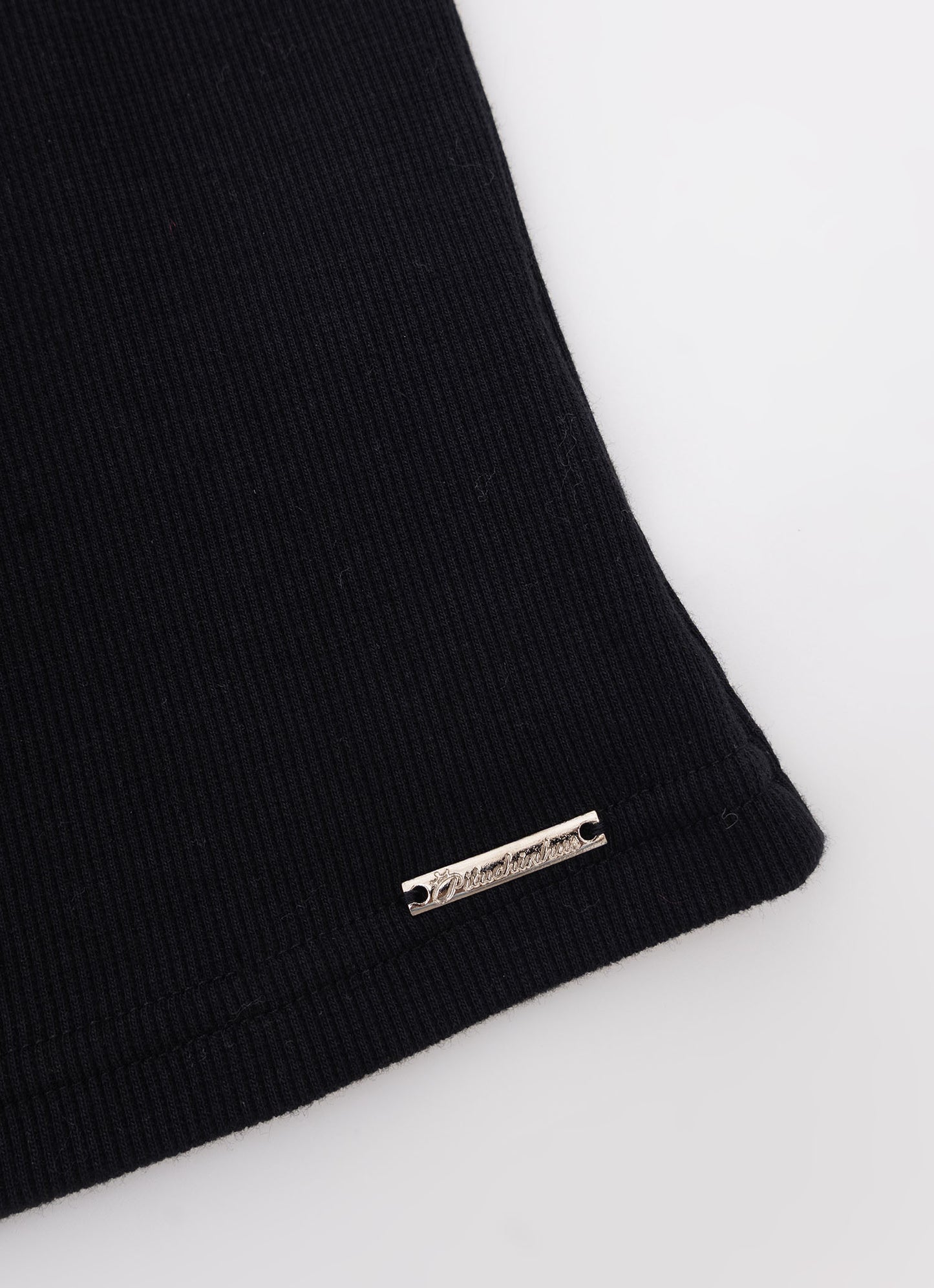 Regata Rib Maxi Laço Veludo Bordados