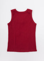 Regata Rib Maxi Laço Veludo Bordados