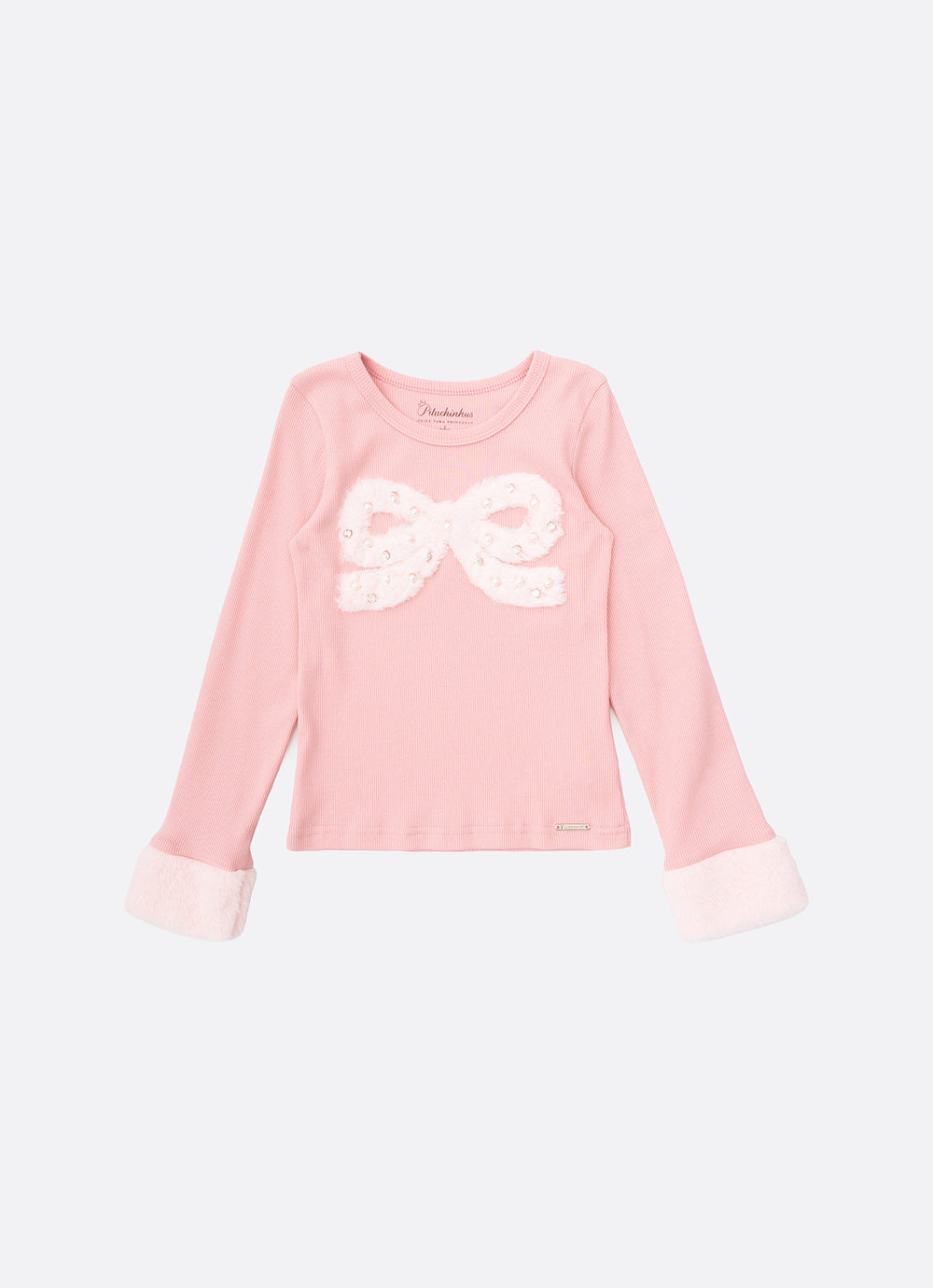 Blusa Ribana Laço de Pele Bordado