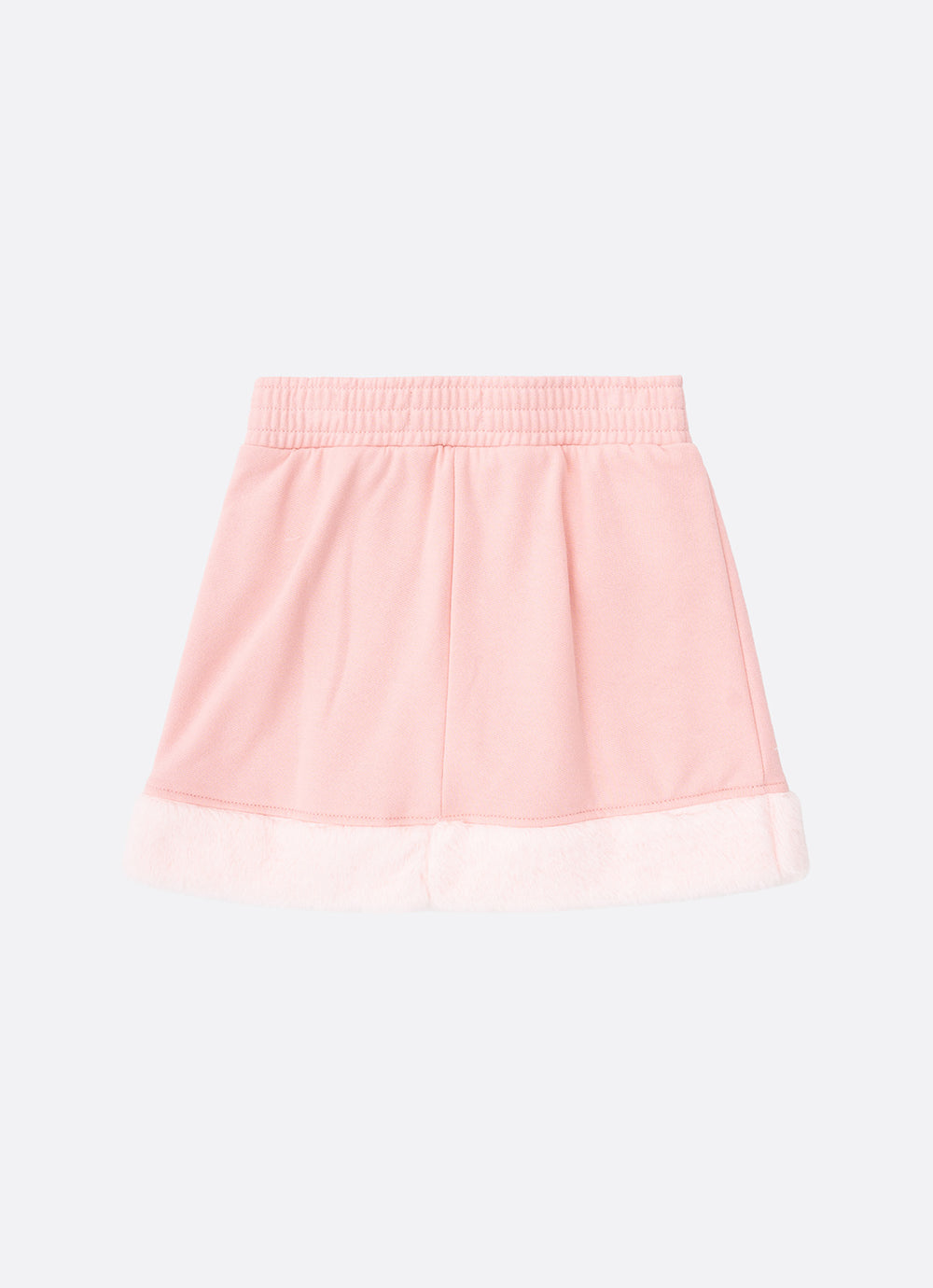 Saia Short Moletom Pele Bordado
