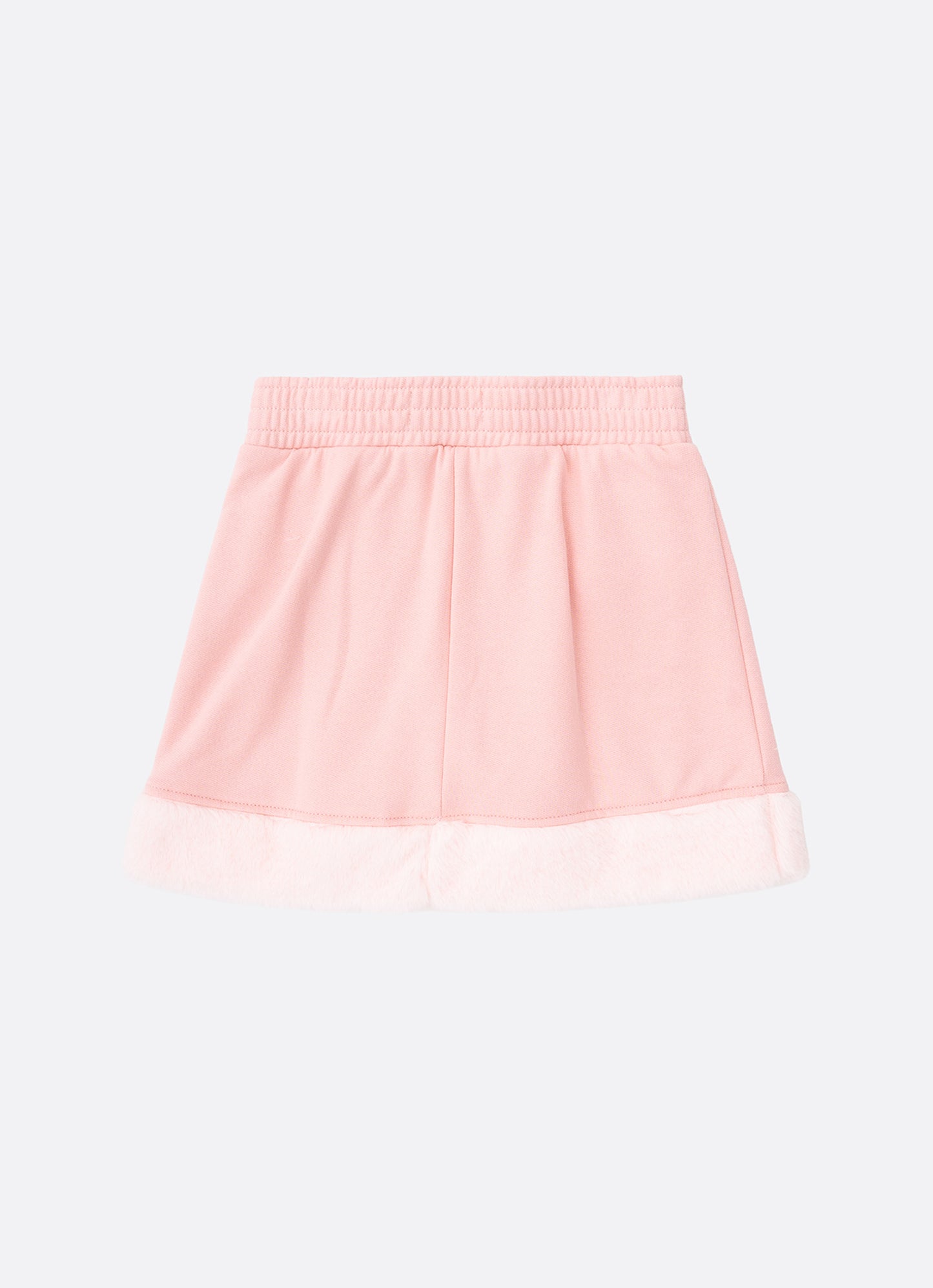 Saia Short Moletom Pele Bordado