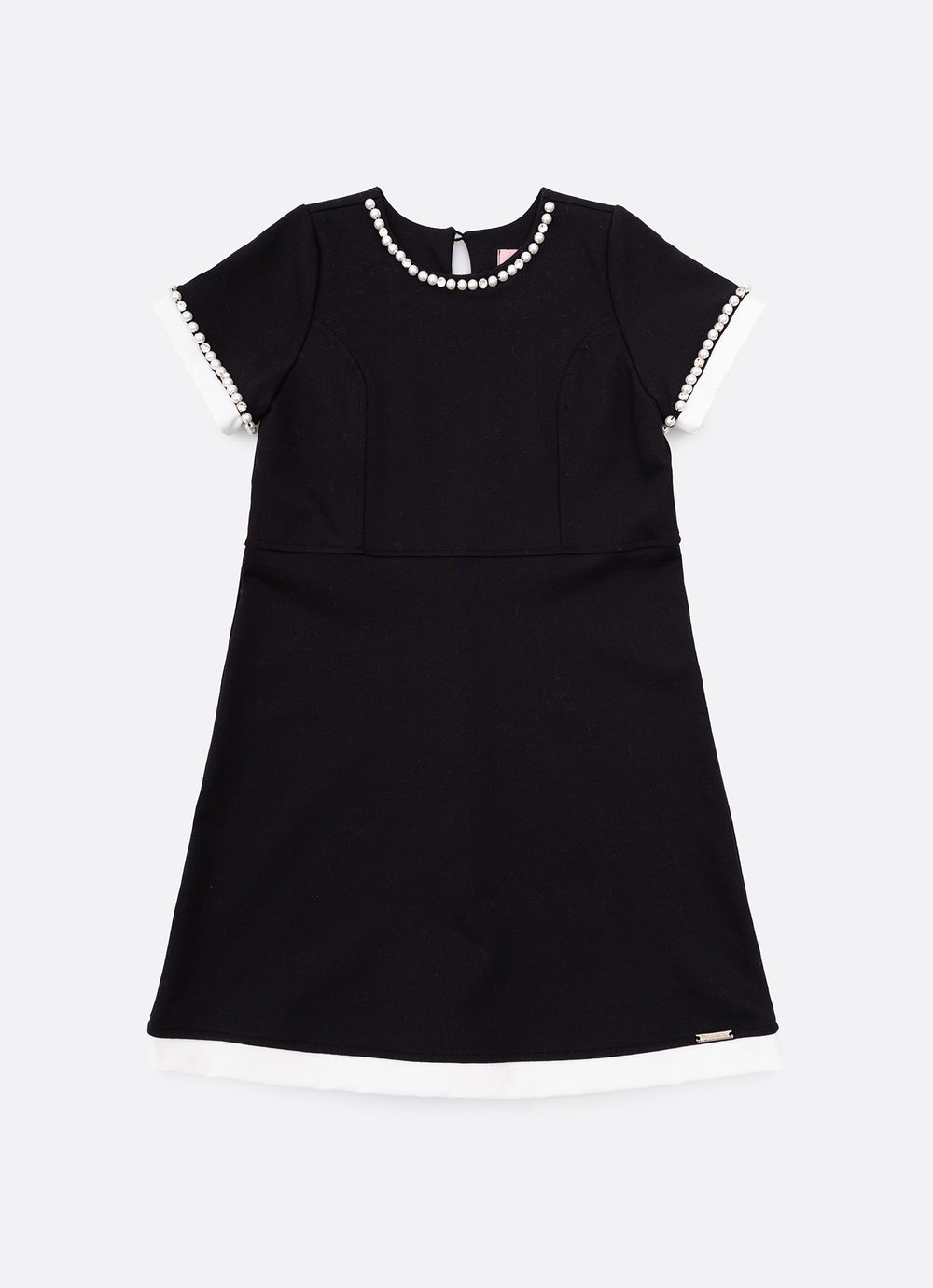 Vestido Ponto Roma Bordado