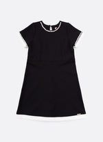 Vestido Ponto Roma Bordado