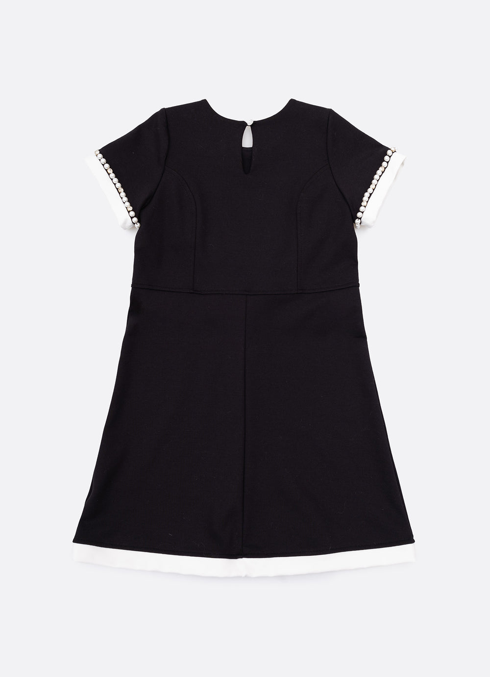 Vestido Ponto Roma Bordado