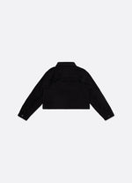 Jaqueta Sarja Babadinho Laços Bordados