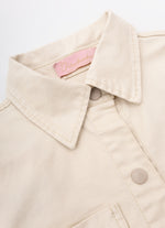 Jaqueta Sarja Babadinho Laços Bordados