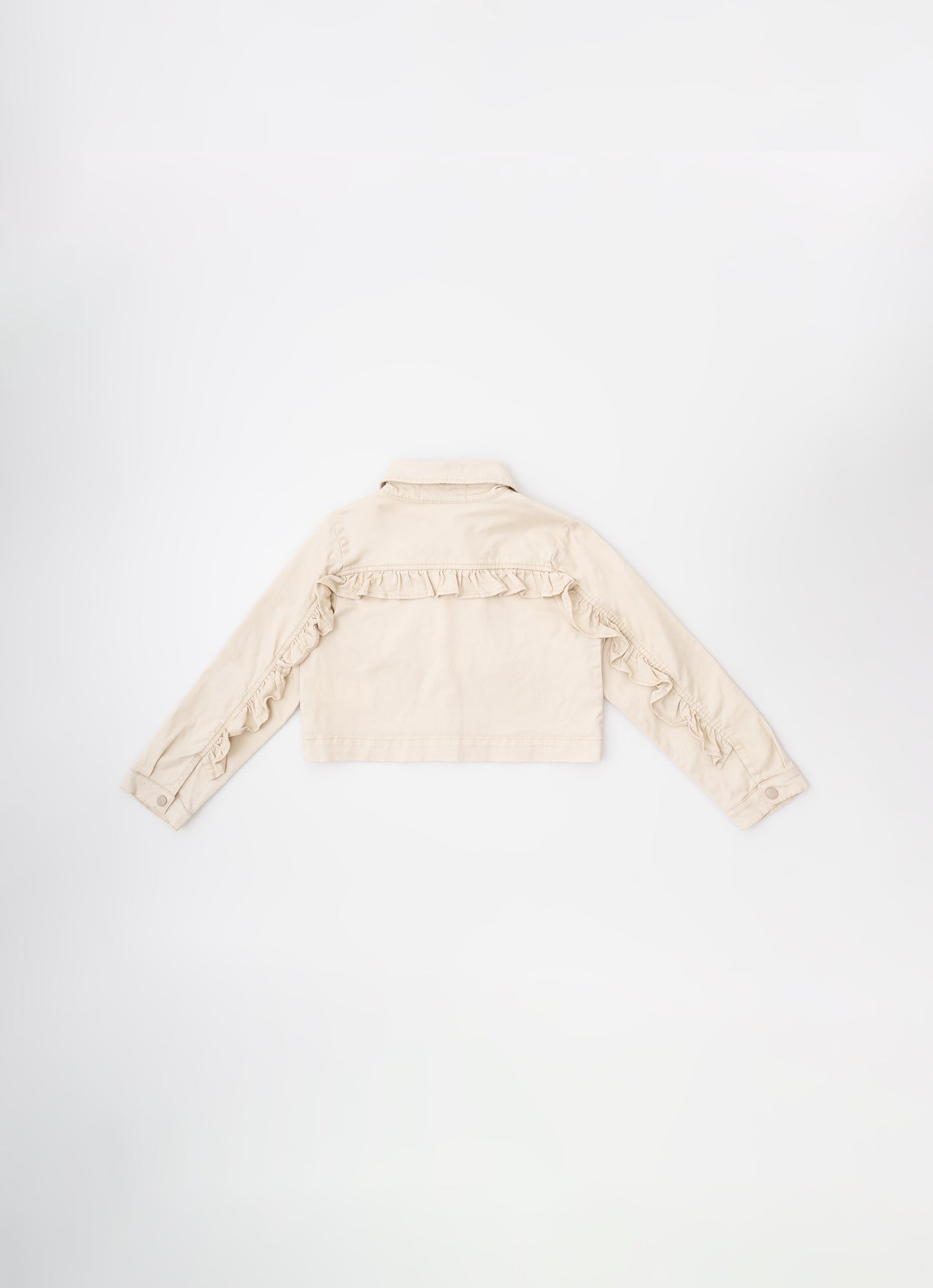 Jaqueta Sarja Babadinho Laços Bordados