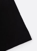 Calça Sarja Reta Laços Bordados