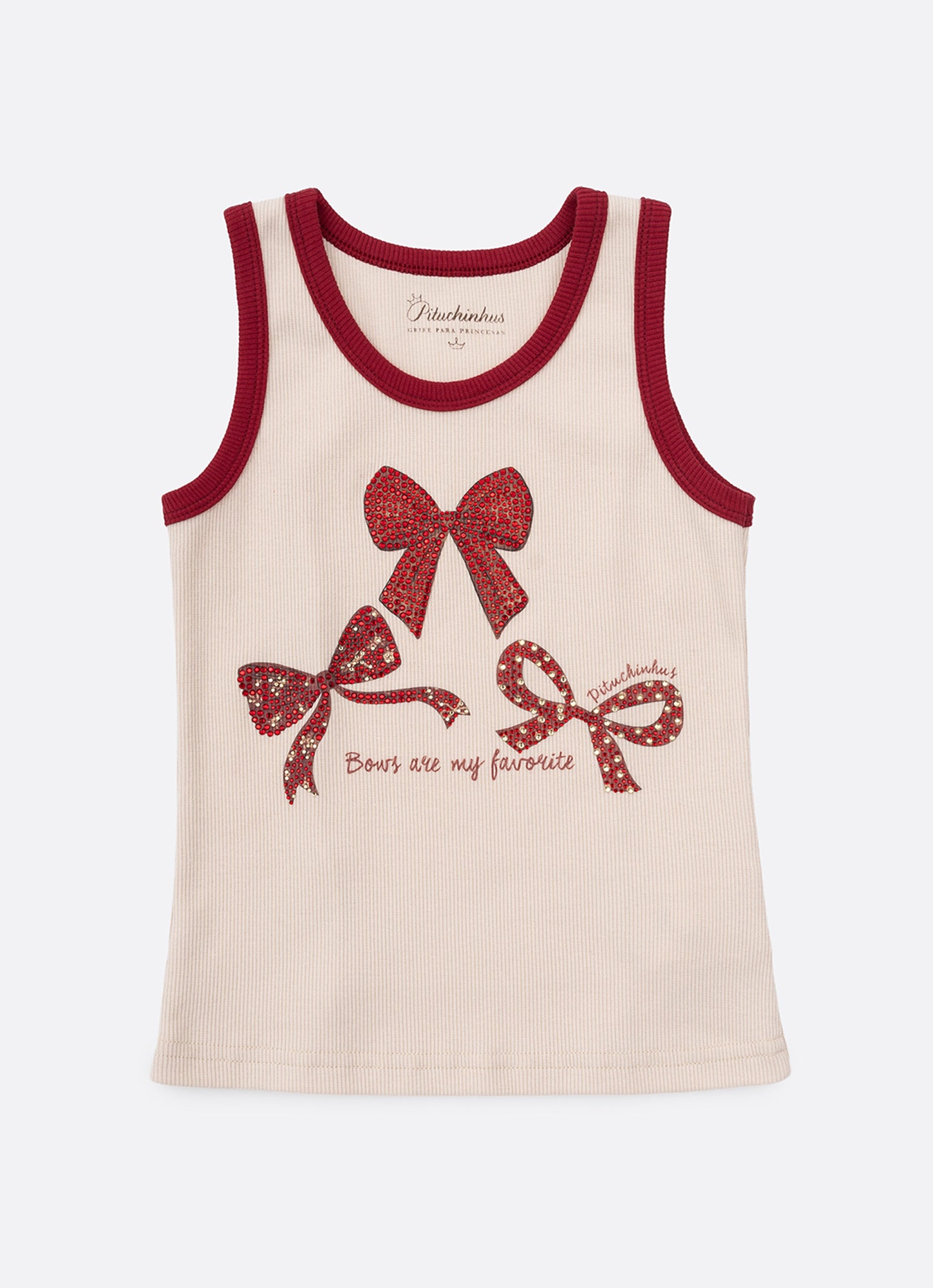 Conjunto Regata Rib Laços Cristal Flores