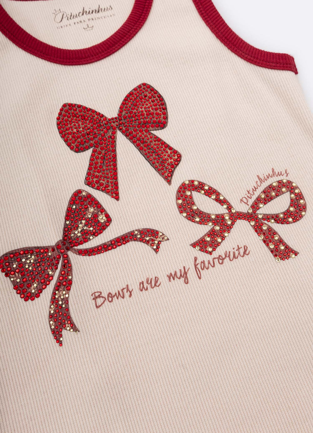 Conjunto Regata Rib Laços Cristal Flores