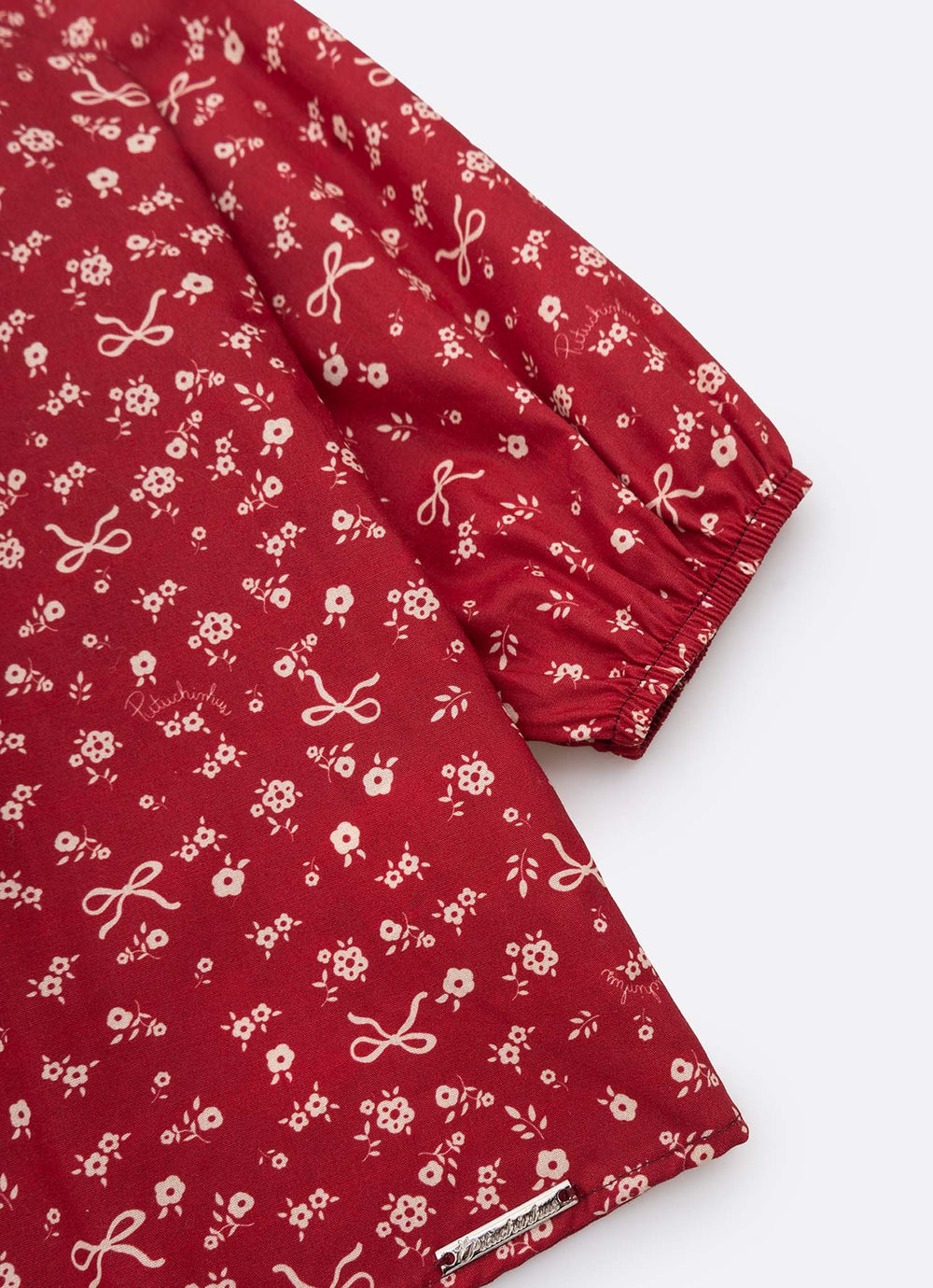 Blusa Algodão Mini Flores Gola