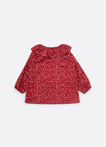 Blusa Algodão Mini Flores Gola