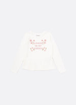 Blusa Cotton Flowers Babado