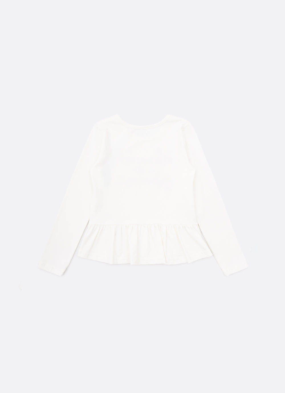 Blusa Cotton Flowers Babado