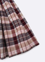 Vestido Xadrez Clássico Com Cinto