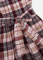 Vestido Xadrez Clássico Com Cinto