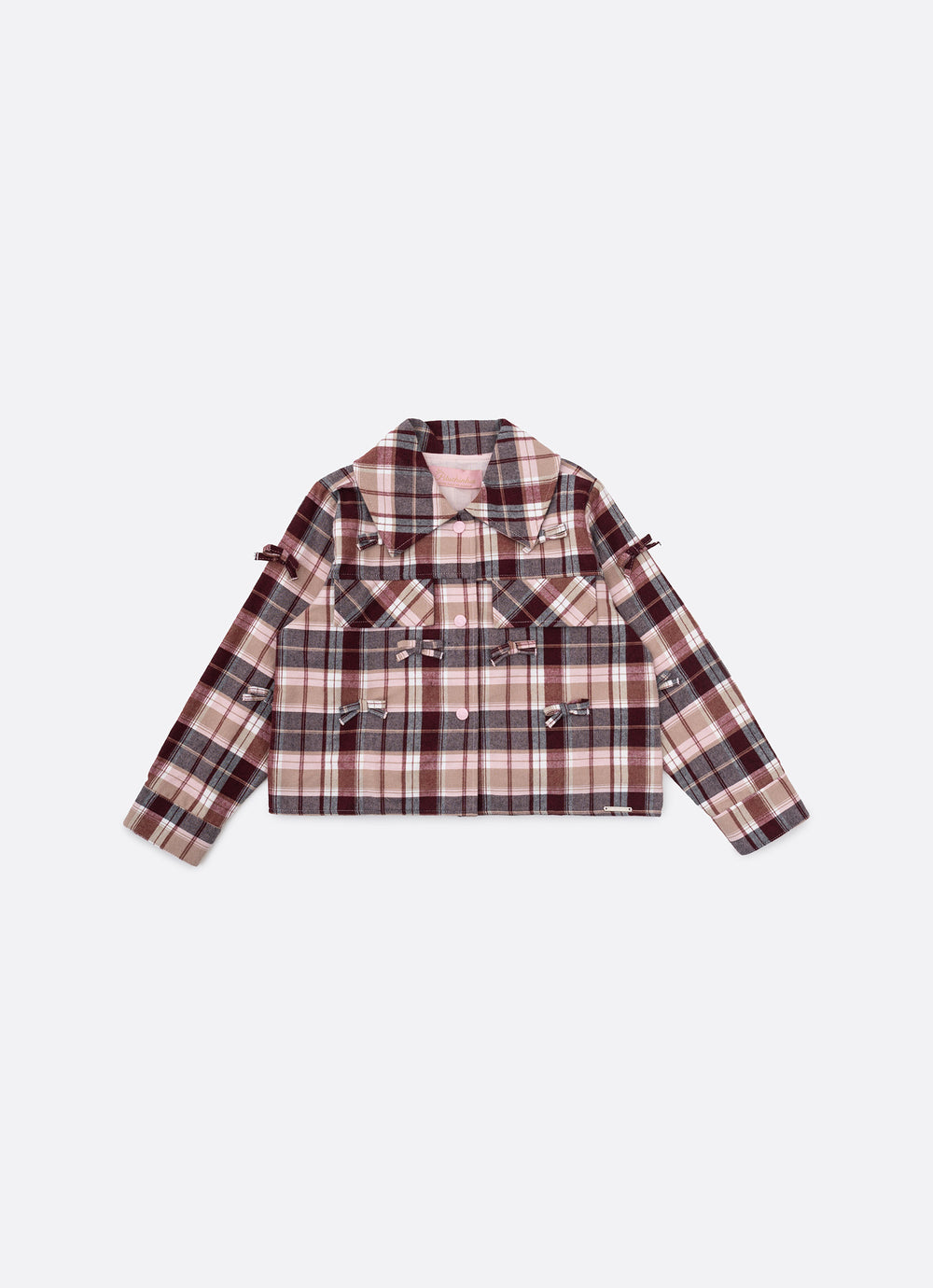 Camisa Xadrez Multi Laçinhos Aplicados