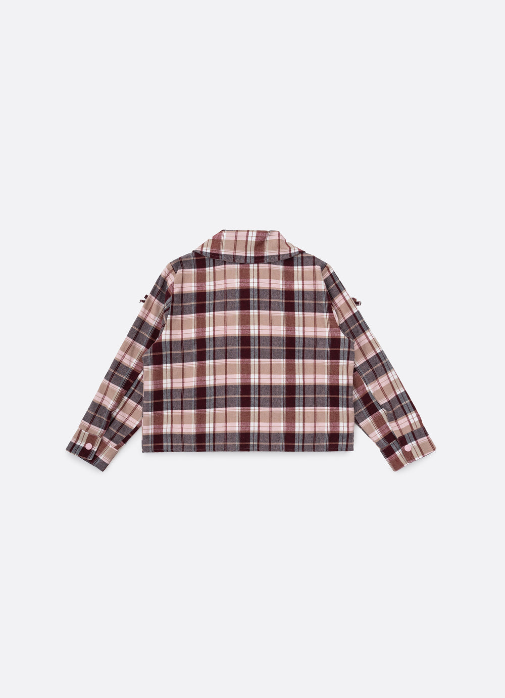 Camisa Xadrez Multi Laçinhos Aplicados