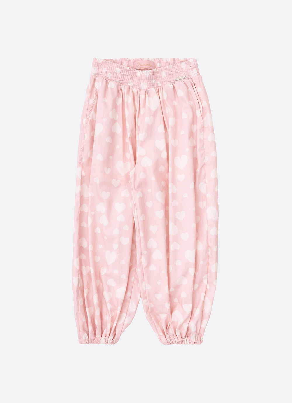 Calça Bloomer Algodão Estampa Corações