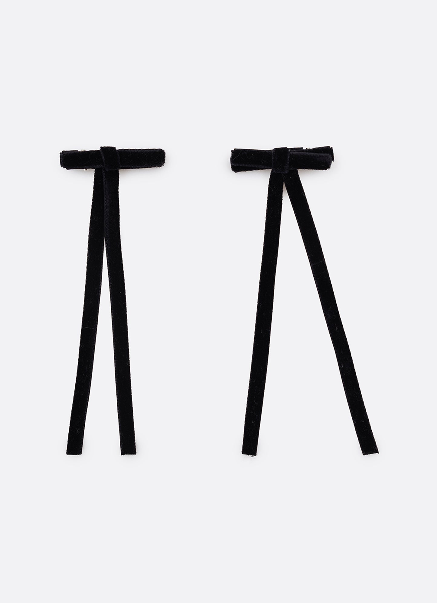 Conjunto Presilhas Laçinho Veludo