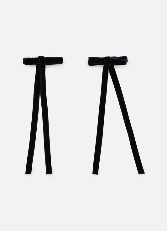 Conjunto Presilhas Laçinho Veludo