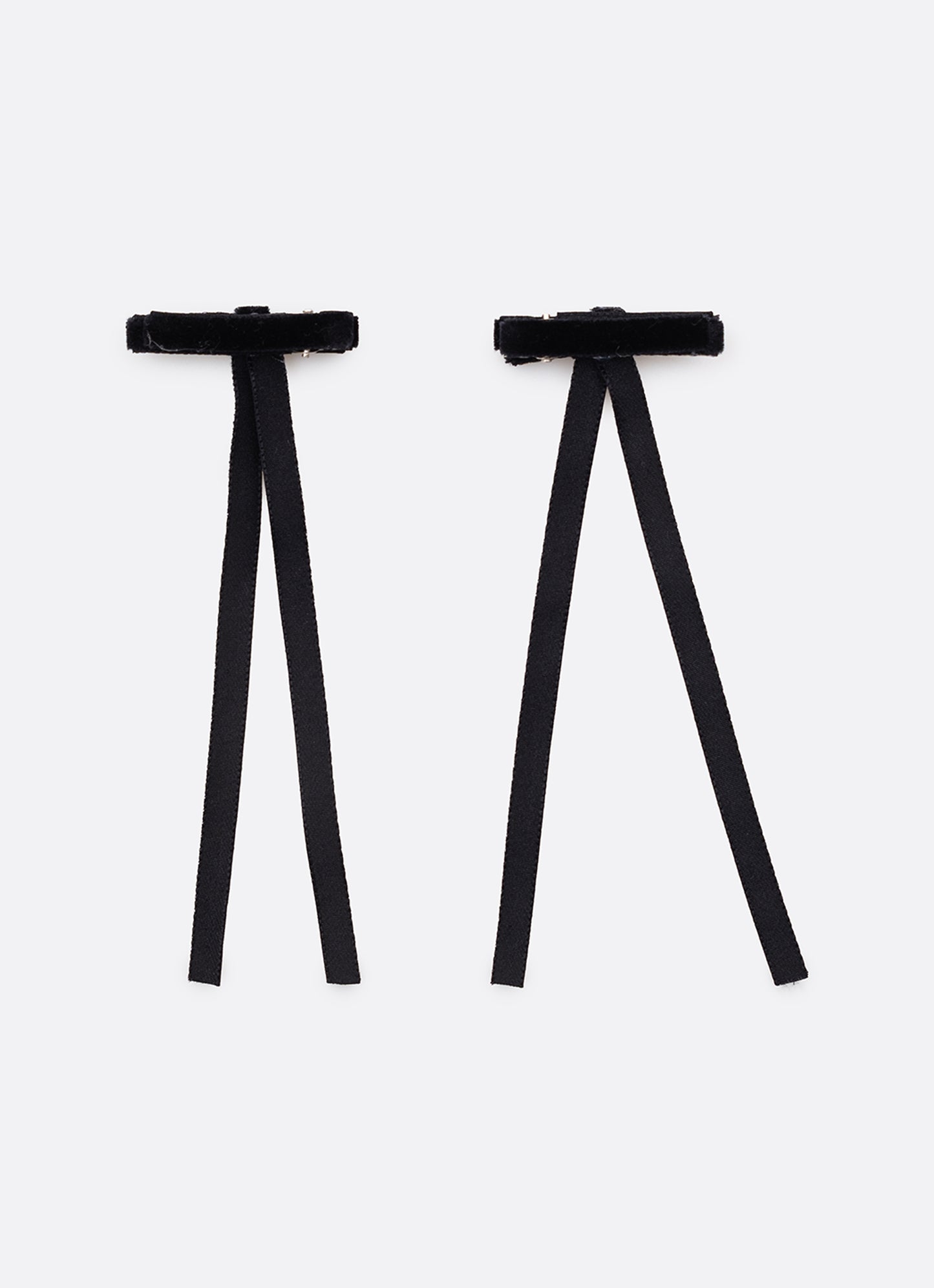 Conjunto Presilhas Laçinho Veludo