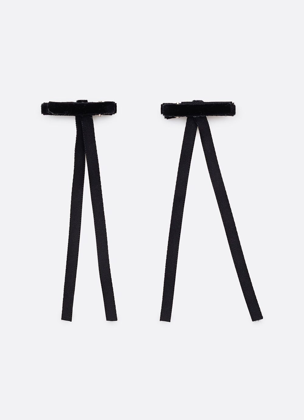 Conjunto Presilhas Laçinho Veludo