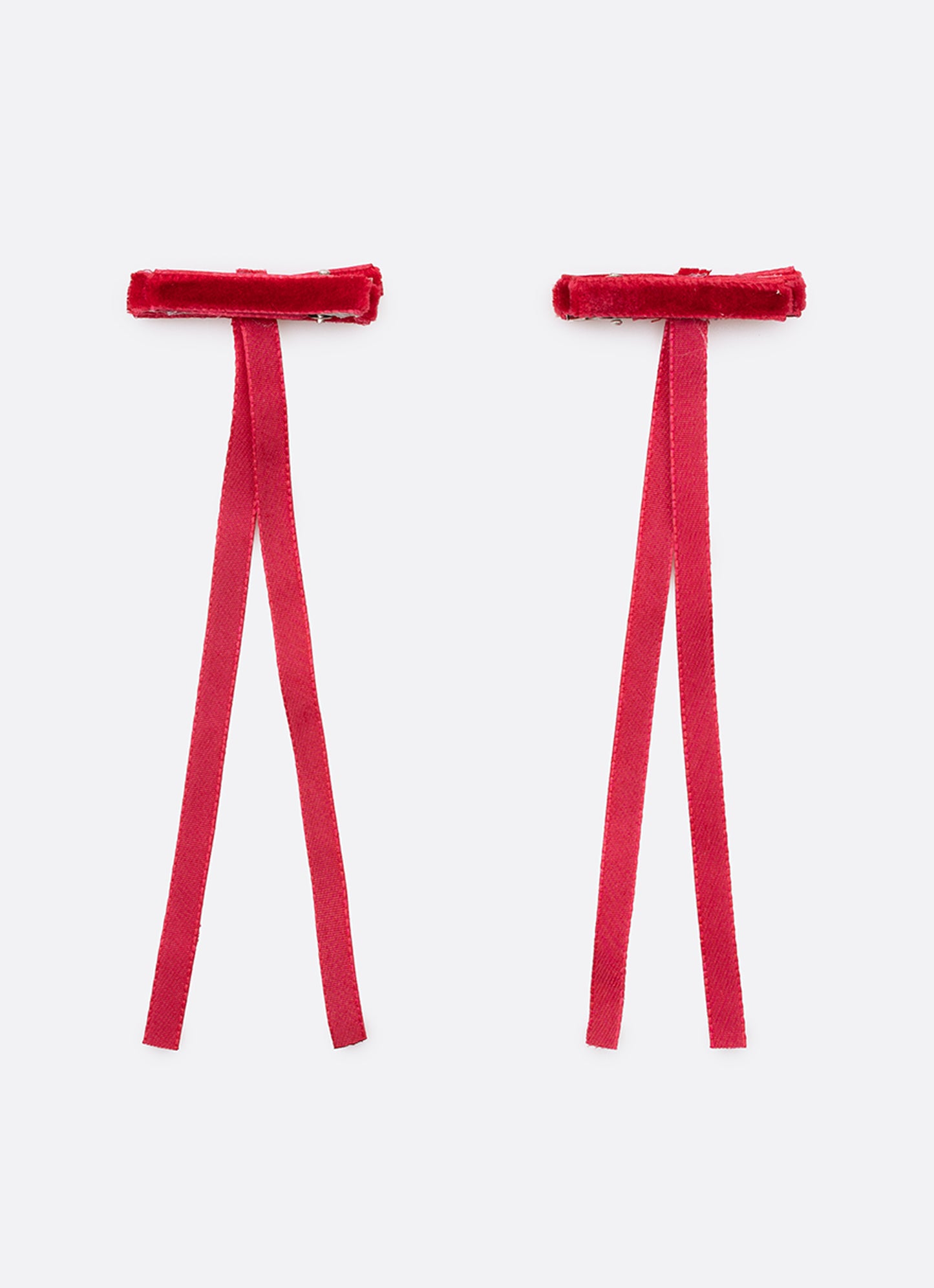 Conjunto Presilhas Laçinho Veludo