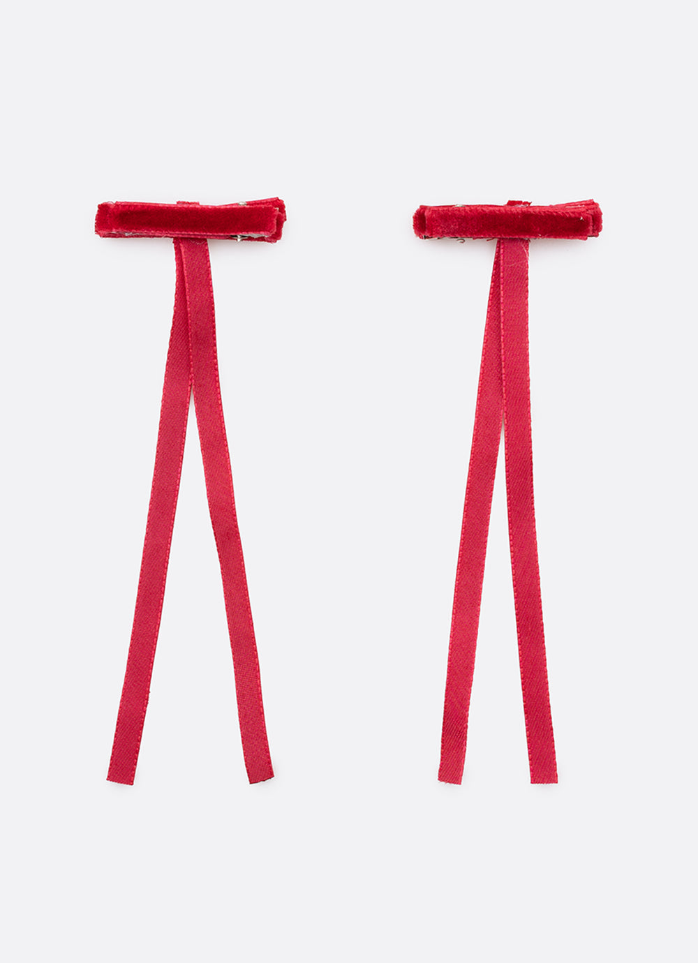 Conjunto Presilhas Laçinho Veludo