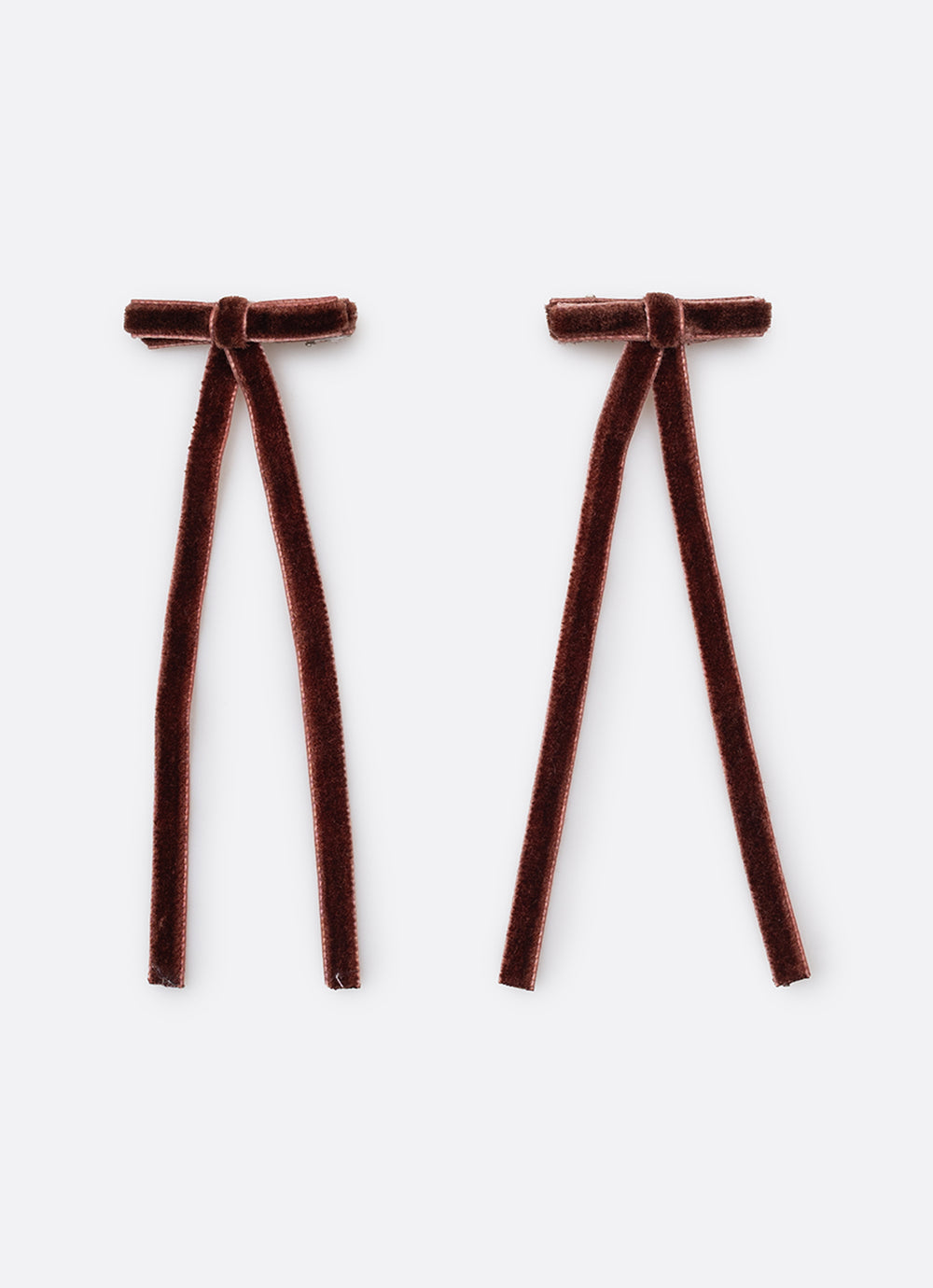 Conjunto Presilhas Laçinho Veludo