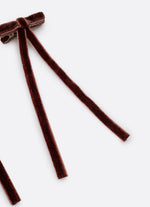 Conjunto Presilhas Laçinho Veludo