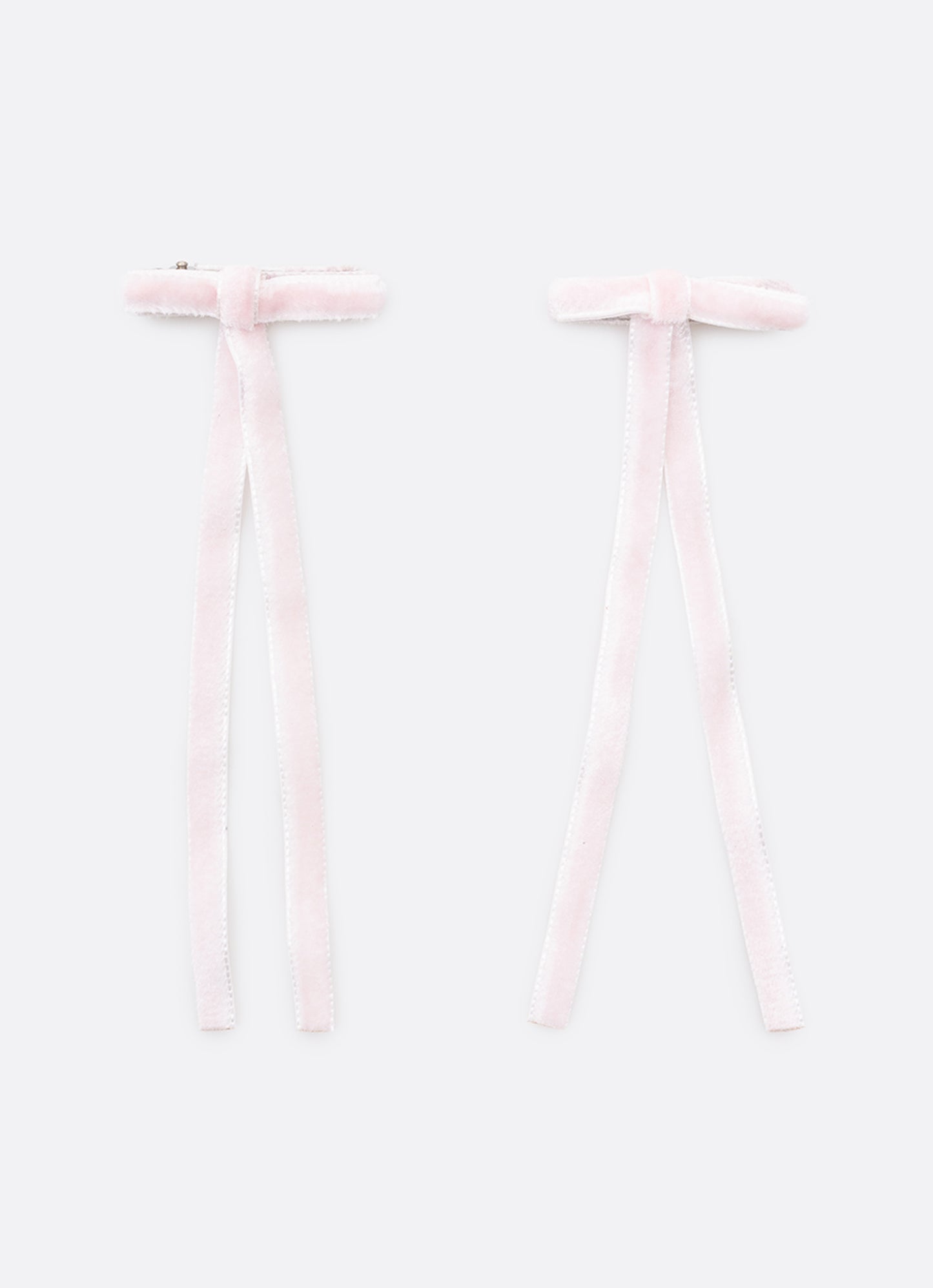 Conjunto Presilhas Laçinho Veludo