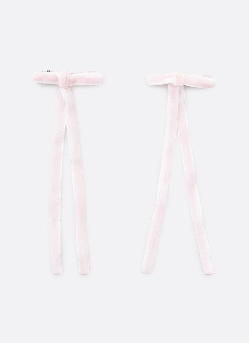 Conjunto Presilhas Laçinho Veludo