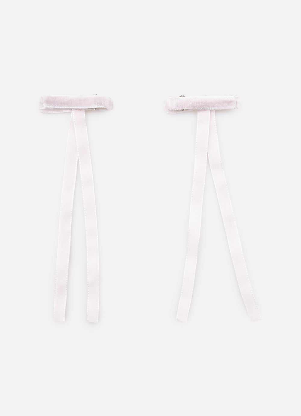 Conjunto Presilhas Laçinho Veludo