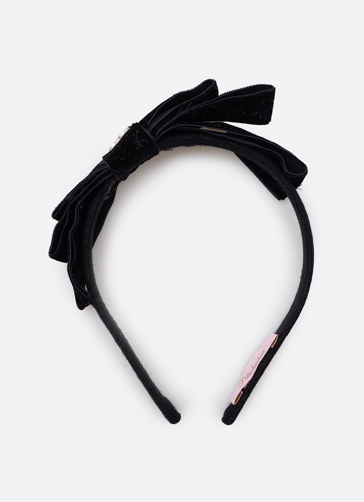 Arco Laço Triplo Veludo