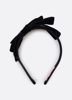 Arco Laço Triplo Veludo