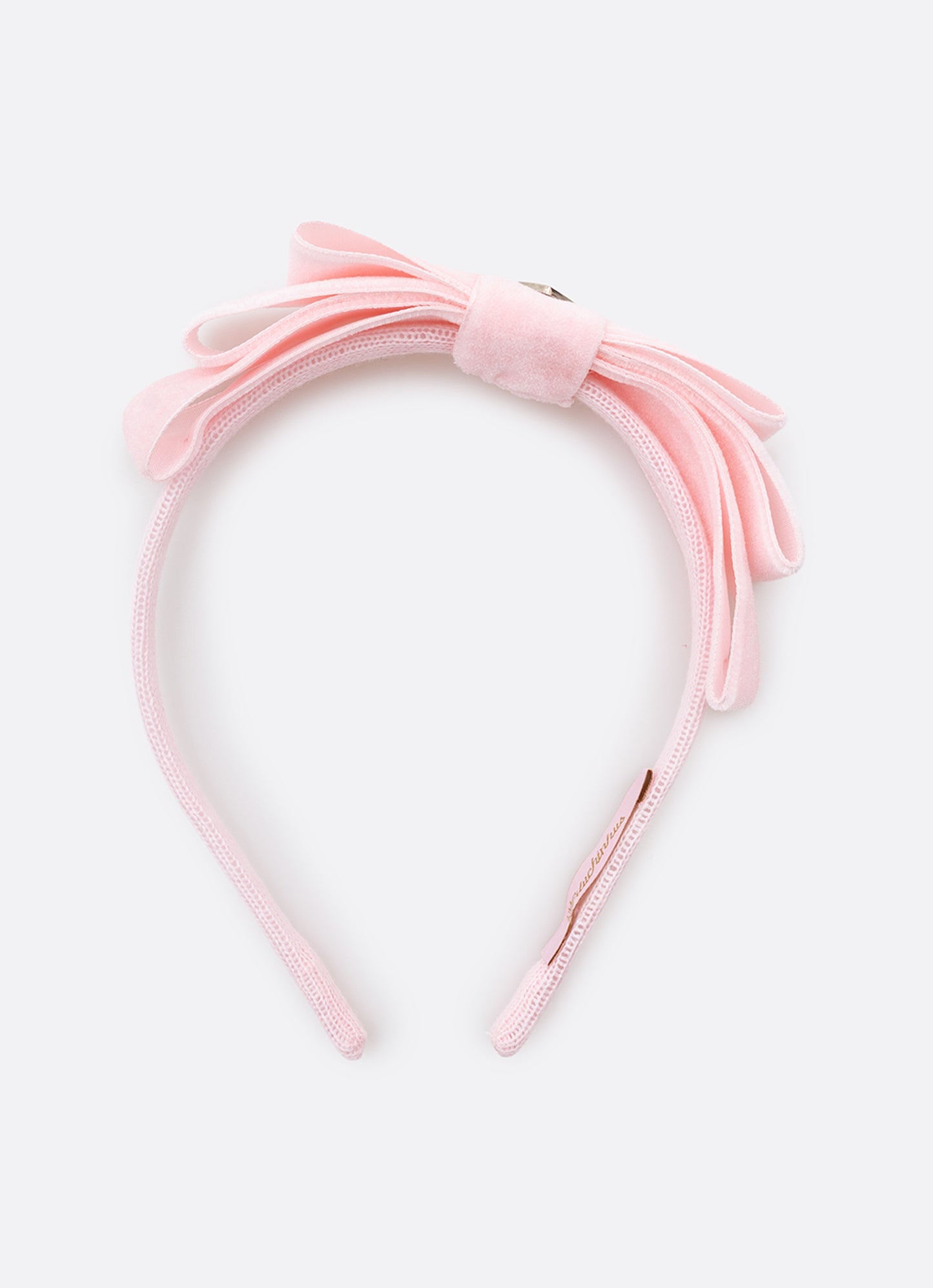 Arco Laço Triplo Veludo