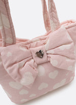 Bolsa Puffer Estampa Laço
