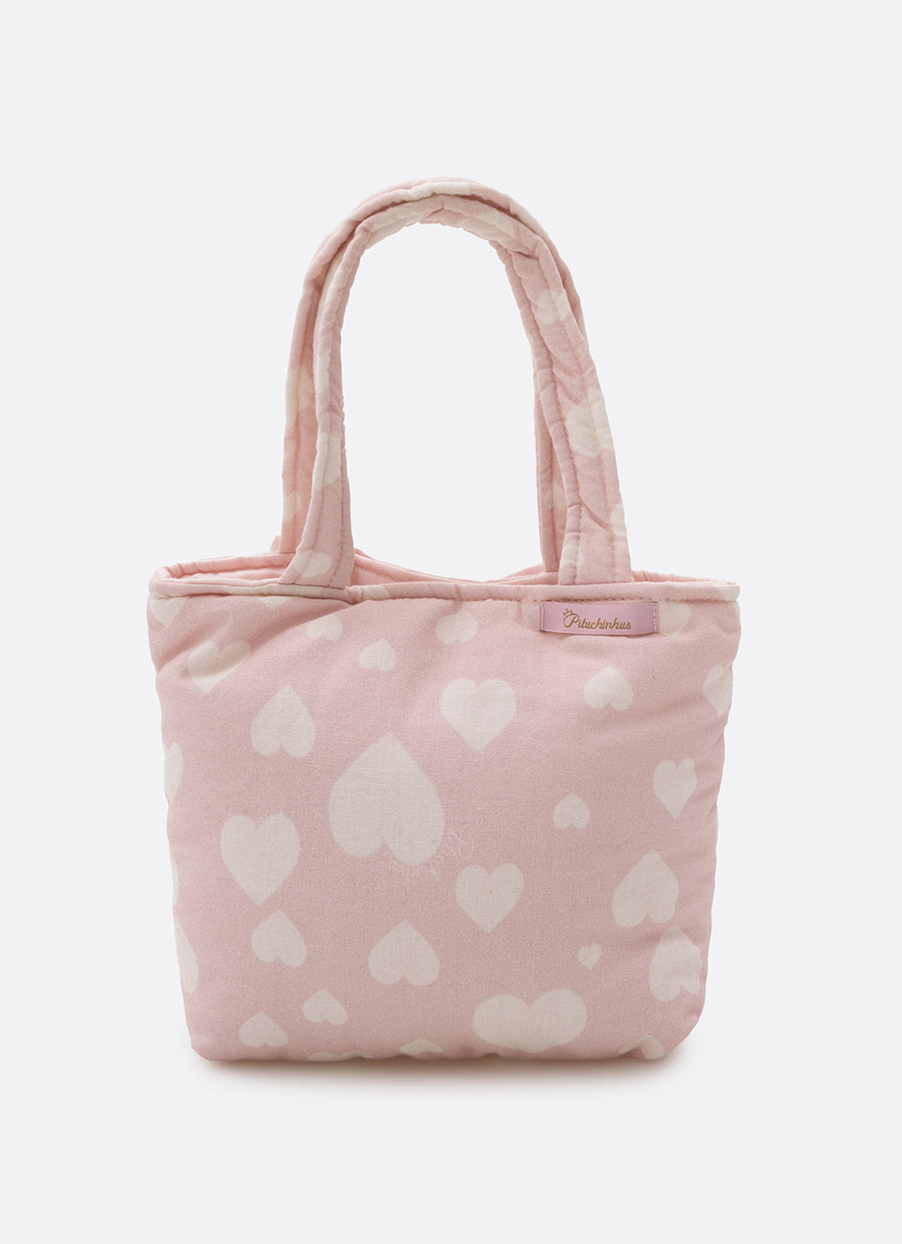 Bolsa Puffer Estampa Laço