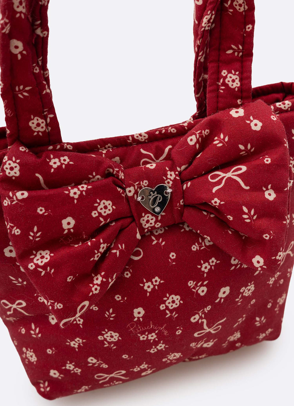 Bolsa Puffer Estampa Laço